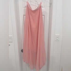 Light pink flowy skirt from chicwish size Xl